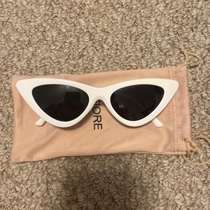 White sunglasses